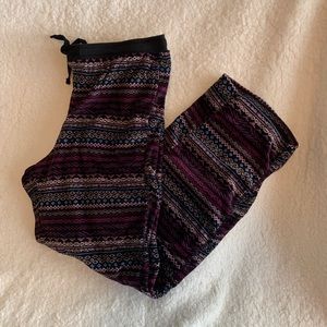 Secret Treasures velour lounge / pajama pants (M)